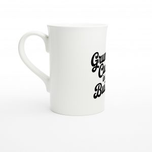 White 10oz Porcelain Slim Mug