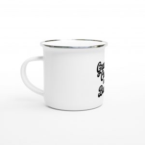 White 12oz Enamel Mug