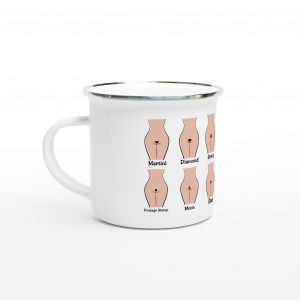 White 12oz Enamel Mug