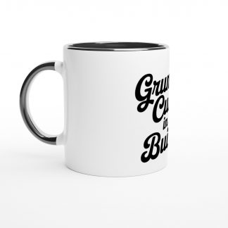 White 11oz Ceramic Mug with Color Inside