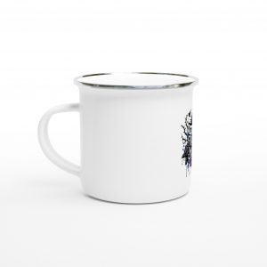 White 12oz Enamel Mug