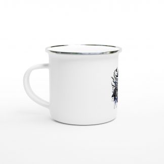 White 12oz Enamel Mug